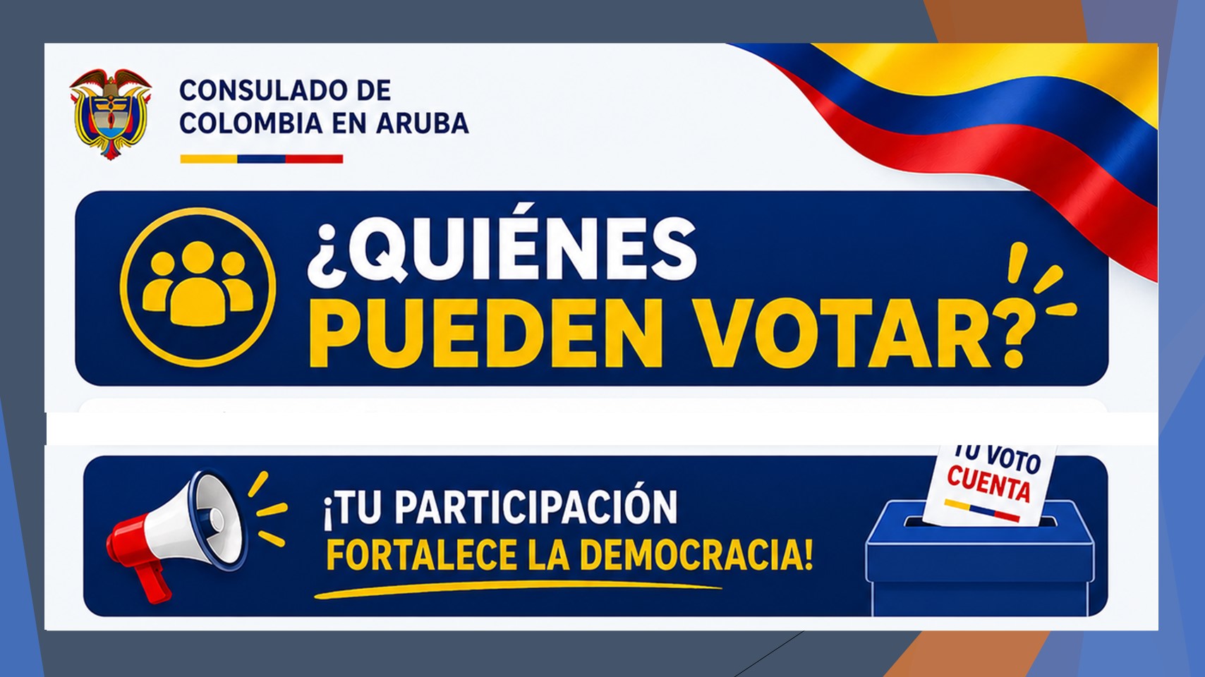  ¿Quiénes pueden votar en Aruba?