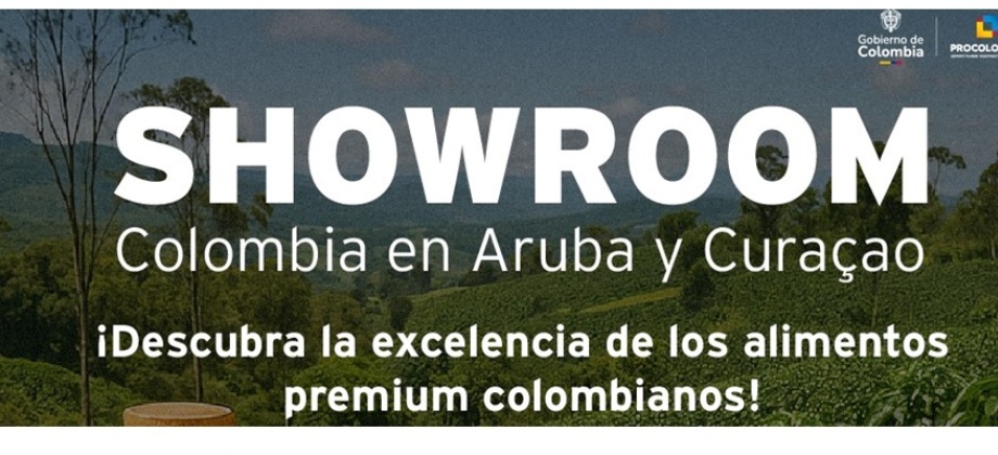 Consulado de Colombia en Oranjestad-Aruba invita al Showroom que desarrollará ProColombia en Aruba el día 10 de septiembre