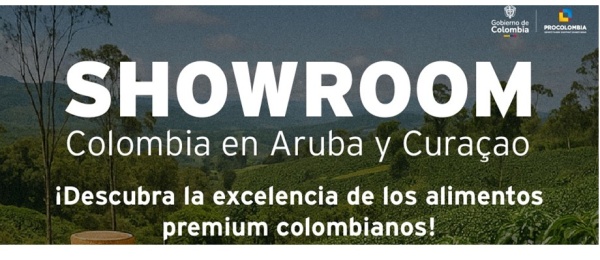 Consulado de Colombia en Oranjestad-Aruba invita al Showroom que desarrollará ProColombia en Aruba el día 10 de septiembre
